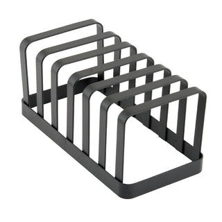 6 Slice Flat Iron Toast Rack | Toast Rack 6 Slice Black Metal | 6 Slot Toast Rack Toast Holder