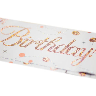 9ft Holographic Happy 30th Birthday Banner | Party Banners Rose Gold Happy Birthday Banner | Happy Birthday Sign Rose Gold Birthday Decorations