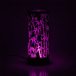 Bamboo Design Colour Changing LED Aroma Diffuser | Electric Wax Melt Burner | Essential Oil Fragrance Burner | Aromatherapy Lamp