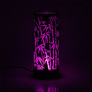 Bamboo Design Colour Changing LED Aroma Diffuser | Electric Wax Melt Burner | Essential Oil Fragrance Burner | Aromatherapy Lamp