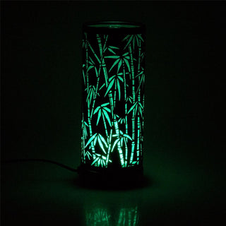 Bamboo Design Colour Changing LED Aroma Diffuser | Electric Wax Melt Burner | Essential Oil Fragrance Burner | Aromatherapy Lamp