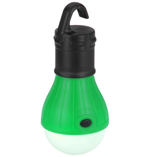 Battery Operated Lamp LED Light Bulb | Camping Lantern Garden Lighting | Tent Hanging Lanterns - Colour Varies One Supplied