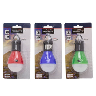 Battery Operated LED Camping Lantern Light Bulb Packs | Camping Lights For Tents Outdoor Garden Lights | Tent Hanging Lanterns - Colour Varies