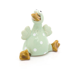 Ceramic Duck Ornament Duck Statue | Mini Duck Figurine Statue | Bird Sculpture Duck Decorations