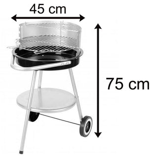 Charcoal Barbecue Grill Portable BBQ Round BBQ | Outdoor Barbecue Grill Round Barbecue | Kettle Barbecue