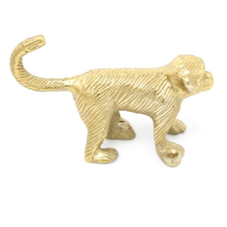 Decorative Gold Effect Safari Animal Wall Mounted Coat Hook ~ Single Aluminium Hanger Peg