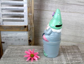 Delightful Nordic Gnome Gonk Piggy Bank | Novelty Garden Gnome Money Box | Scandinavian Gnome Money Bank Saving Pot