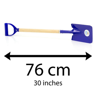 Extra Large 30 Inch Garden Beach Metal Spade | Giant Digging Spade Sand Shovel For Kids | Colour Varies One Supplied