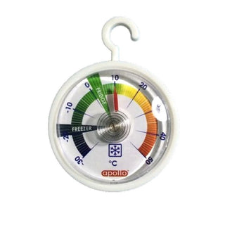 Fridge Thermometer With Hanging Hook | Dial Fridge Freezer Thermometer | Fridge Temperature Thermometer Fridge Thermostat