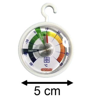 Fridge Thermometer With Hanging Hook | Dial Fridge Freezer Thermometer | Fridge Temperature Thermometer Fridge Thermostat