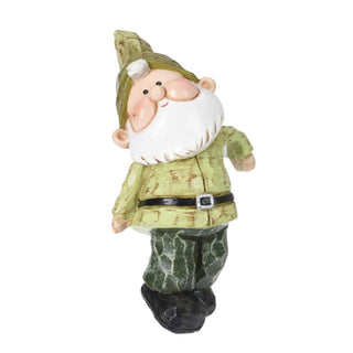 Garden Gnome Plant Pot Hugger | Outdoor Gnome Statue Pot Huggers For Planters