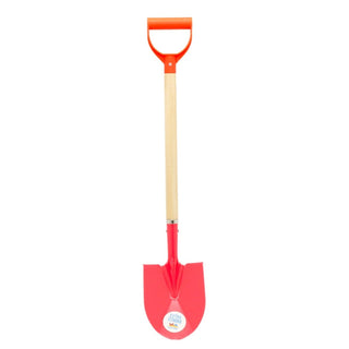 Giant 30 Inch Garden Beach Metal Scoop Spade | Extra Large Digging Spade Sand Shovel For Kids | Colour Varies One Supplied