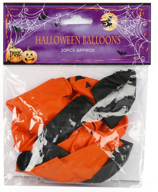 Haunted House Pack Of 20 Halloween Balloons Pumpkin Skull Party Decorations