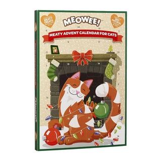 Meaty Treats Christmas Advent Calendar For Cats | Cat Pet Xmas Advent Calendar