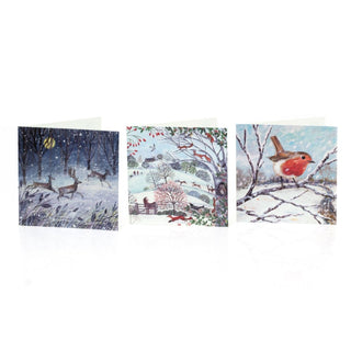 Pack Of 20 RSPB Charity Christmas Cards | Box of 20 Wildlife Christmas Cards