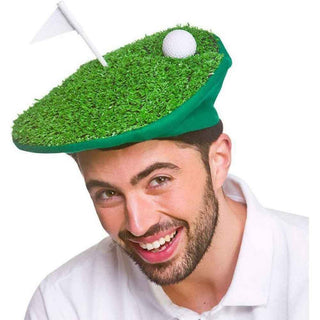 Quirky Adult Crazy Golf Hat | Novelty Fancy Dress Costume Party Hat - Golf Gifts