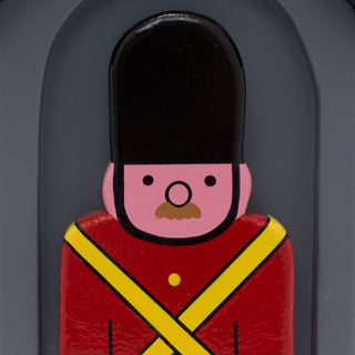 Soldier Sentry Box Money Box | Childrens Wooden Money Box | Piggy Bank, Saving Pot for Kids Room or Nursery Decor - Hand made in UK