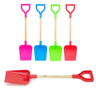 Square End Children's Spade | Beach & Garden Spade Sand Shovel for Kids -22 Inch