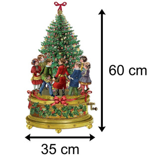 Traditional Christmas Advent Calendar | Victorian Music Box Advent Calendar | Christmas Tree Picture Advent Calendar