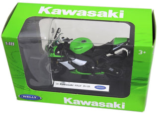 Welly Diecast Officially Licenced 1:18 Scale Motorbike Model ~ Kawasaki Ninja ZX-10R
