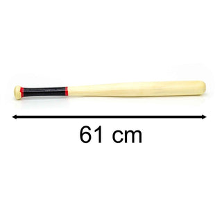 Wooden Rounders Bat & Ball | Softball Set Baseball Bat for Garden Games 24 Inch